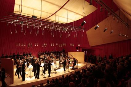 L'Orchestra Mozart, diretta dal Maestro Abbado (1)